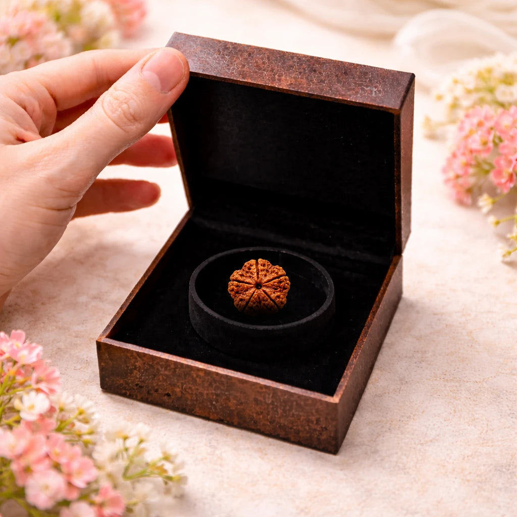 5 Mukhi Abhimantrit Rudraksha - Kashi Siddh